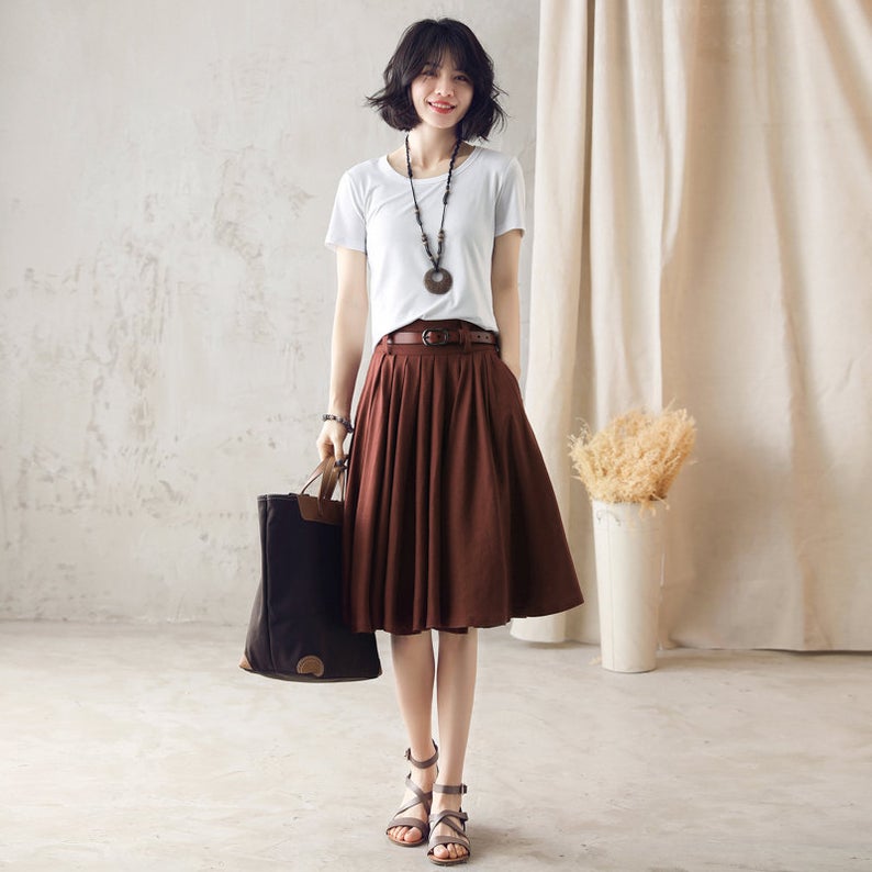 pleated-midi-skirt